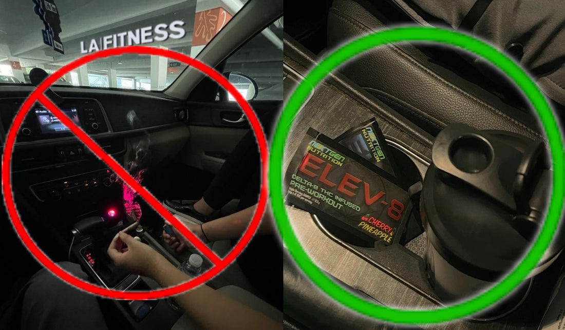 Elevate Your Workout with ELEV-8 THC Infused Pre-Workout: A Healthier Alternative to Smoking