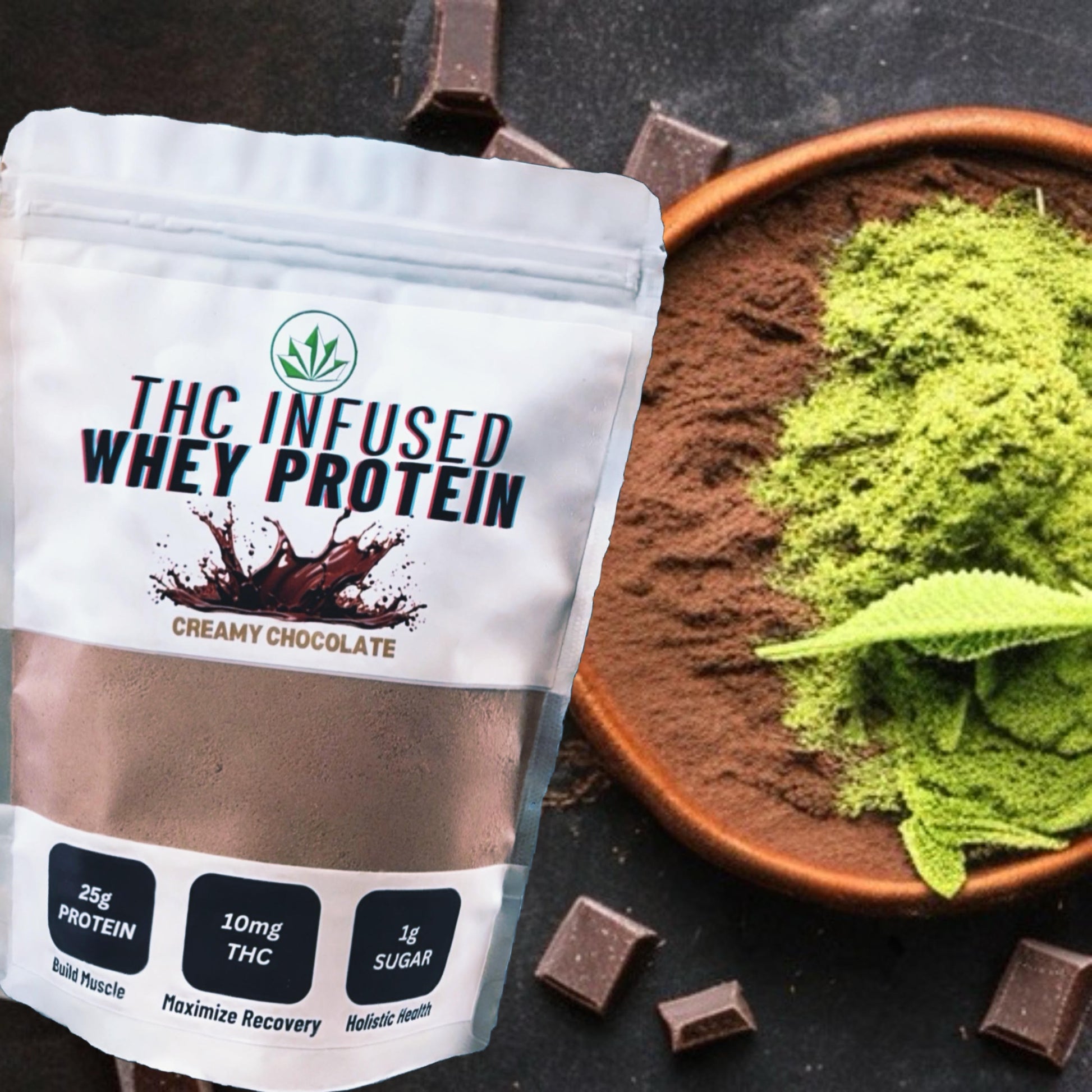 THC WHEY PROTEIN POWDER- NextGen Nutrition
The Best Protein Powder on the market!