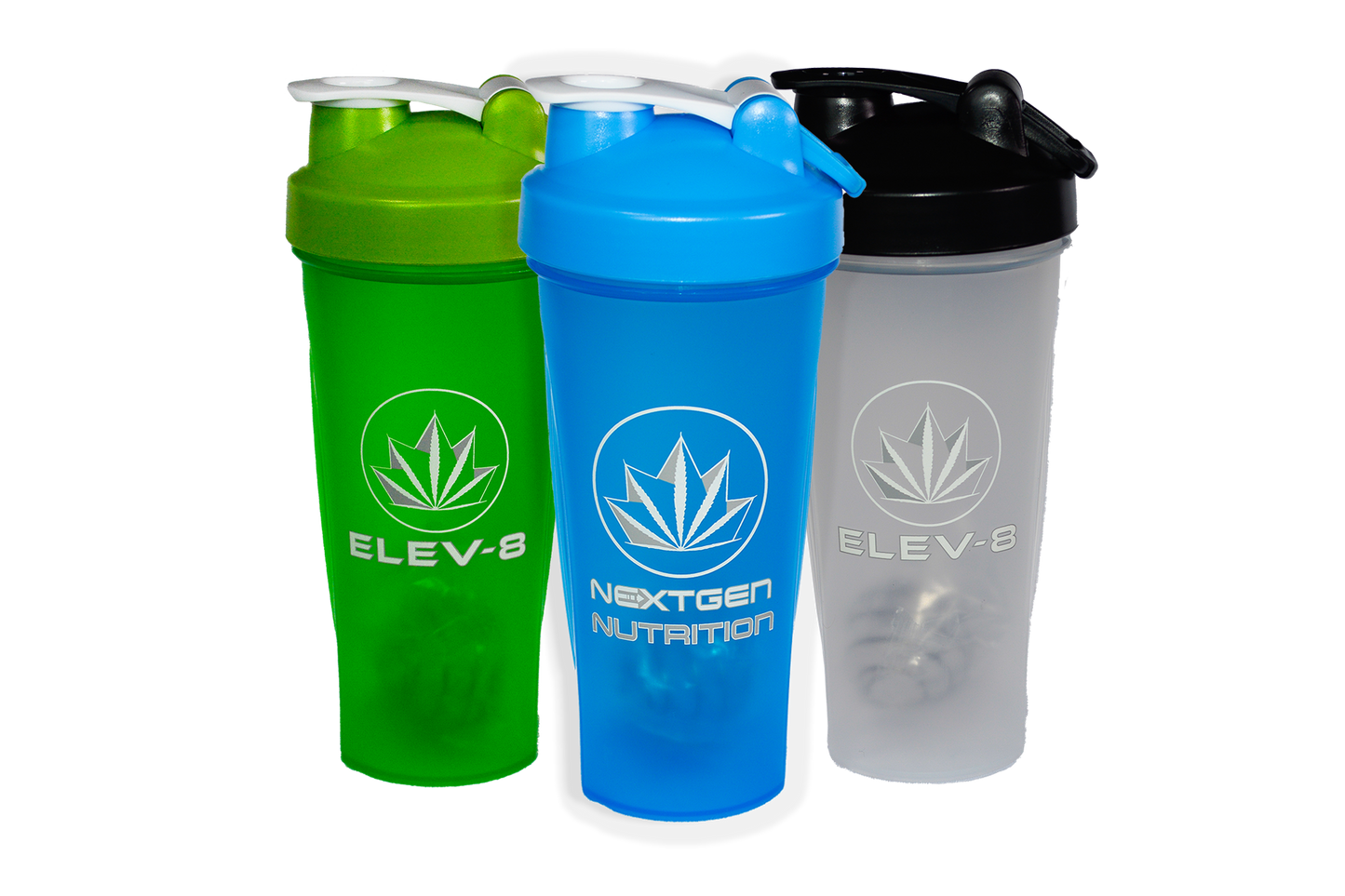 Cannabis and Fitness - NextGen Nutrition Shaker Bottles