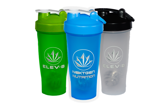 Cannabis and Fitness - NextGen Nutrition Shaker Bottles